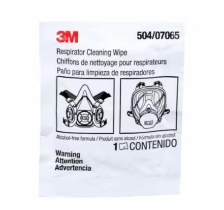 3M RESPIRATOR CLEANING WIPE 100 PER BOX from Columbia Safety